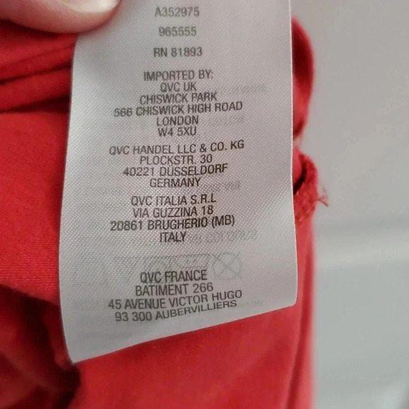 Denim & Co 2 key hole back tops - Picture 10 of 12